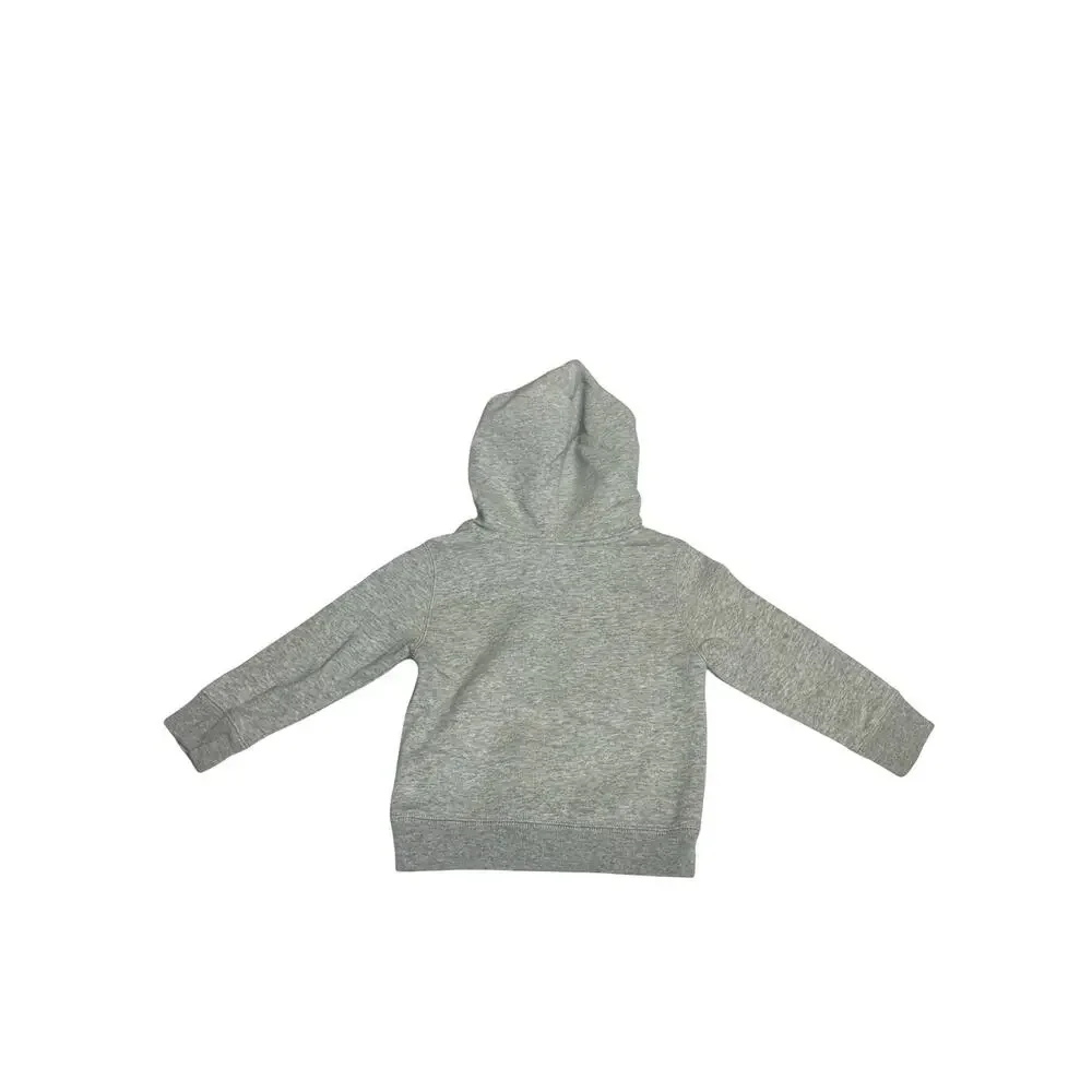 Baby Gap Gray Pullover Hoodie 3 Years Toddler Stain on Back Sleeve Sweatshirt